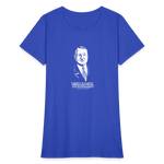 Ludwig von Mises Quote | Women's Tee - royal blue