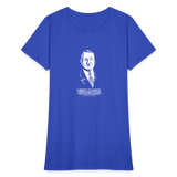 Ludwig von Mises Quote | Women's Tee - royal blue