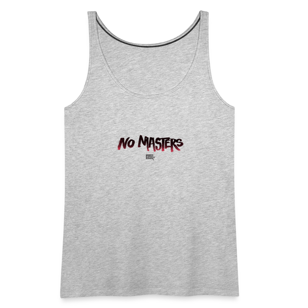 No Masters | Women's Tank - heather gray