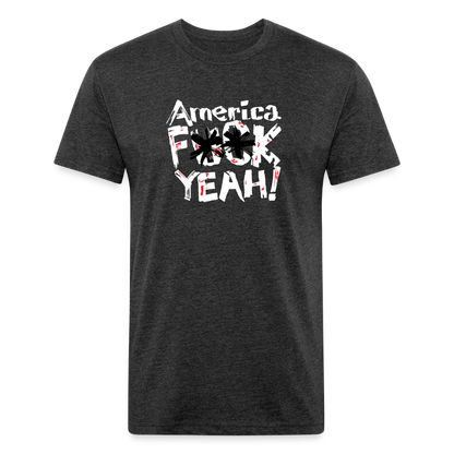America F**k Yeah! | Men's Tee - heather black