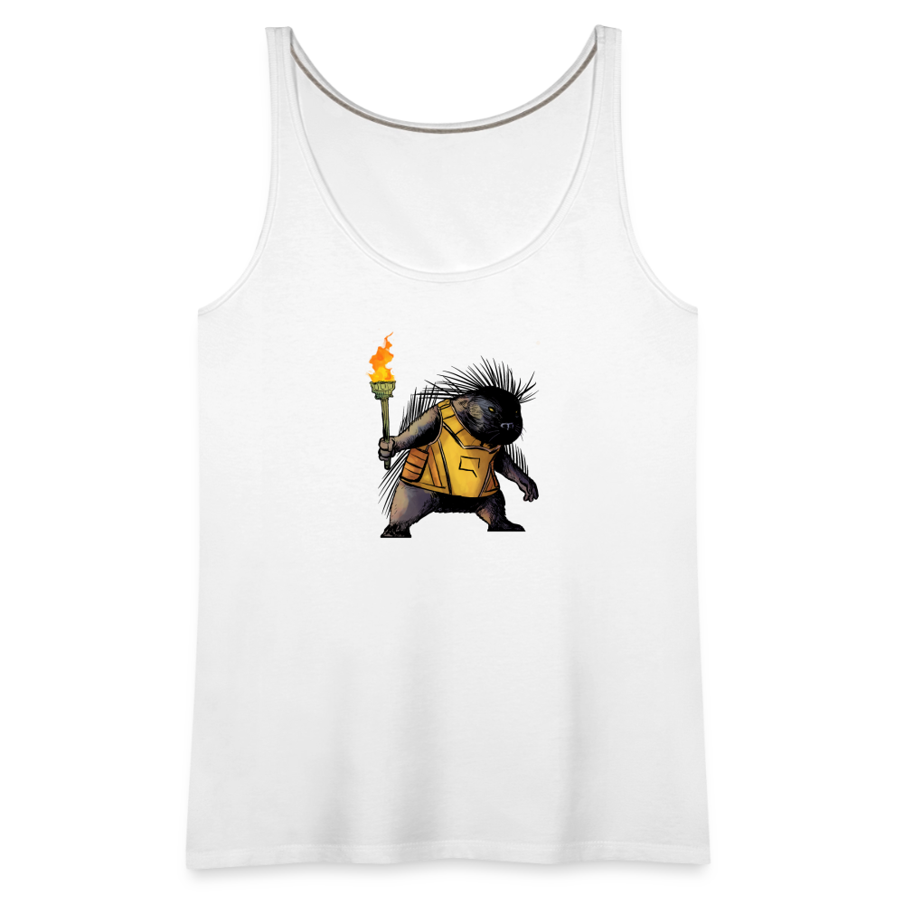 Free the Porcupine | Women's Tank - white