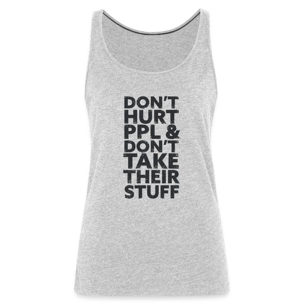 Don't Hurt People | Women's Tank - heather gray