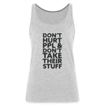 Don't Hurt People | Women's Tank - heather gray