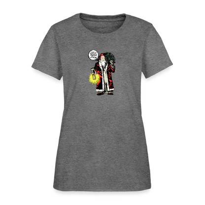 2021 Santa | Women's Tee - graphite heather