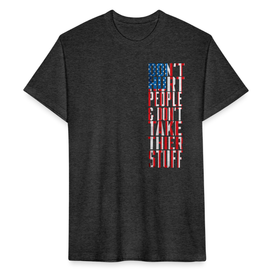 Don't Hurt People | Flag | Men's Tee - heather black