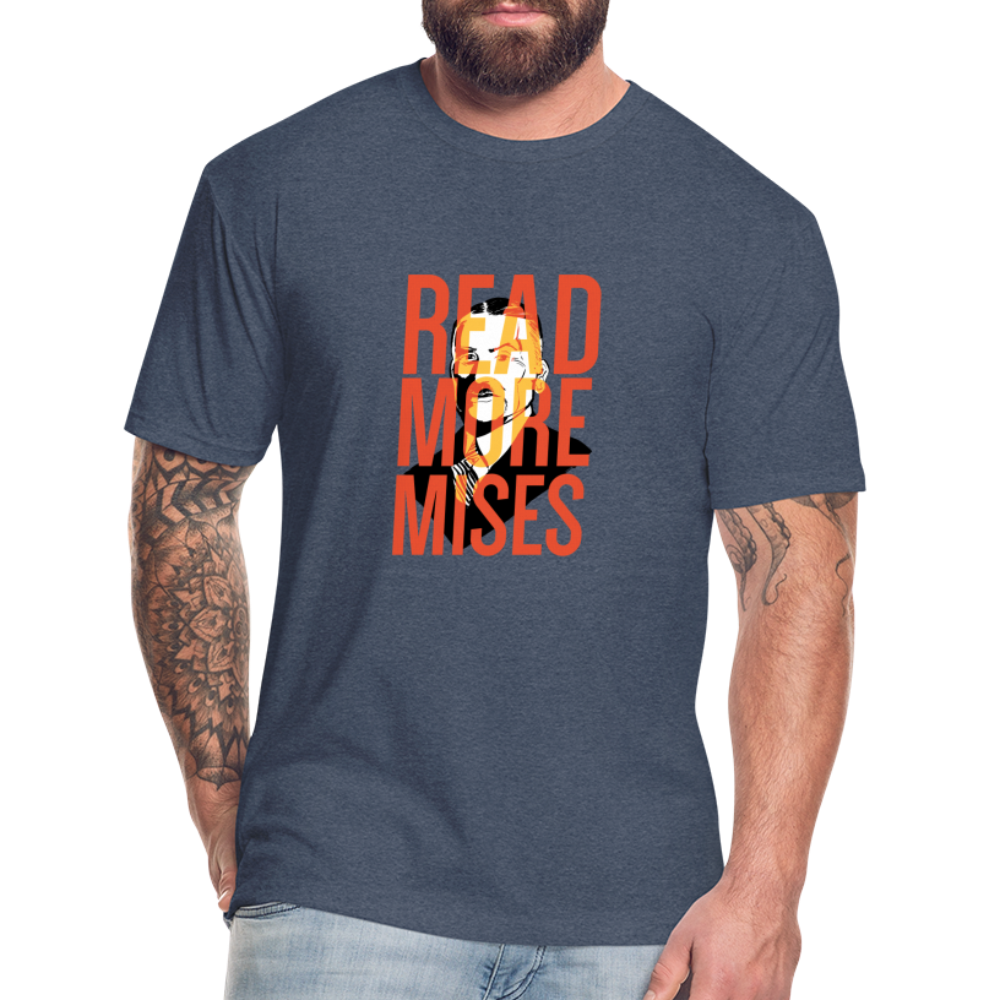 Read More Mises | Men's Tee - heather navy