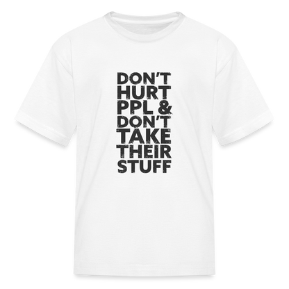 Don't Hurt People | Youth Tee - white