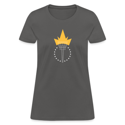 Freedom Torch | Women's Tee - charcoal