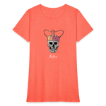 No Kings | Women's Tee - heather coral