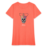 No Kings | Women's Tee - heather coral