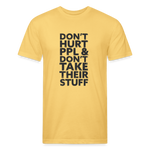 Don't Hurt People | Men's Tee - pastel yellow