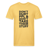 Don't Hurt People | Men's Tee - pastel yellow