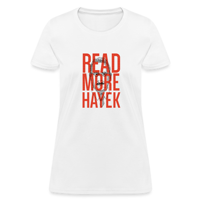 Read More Hayek | Women's Tee - white