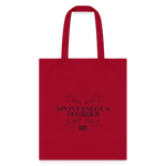 Spontaneous Hoarder | Tote Bag - red