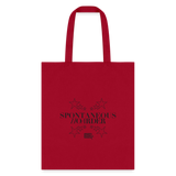 Spontaneous Hoarder | Tote Bag - red