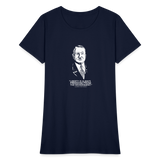 Ludwig von Mises Quote | Women's Tee - navy