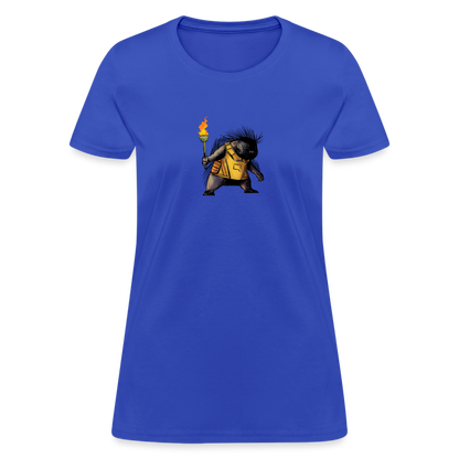 Free the Porcupine | Women's Tee - royal blue