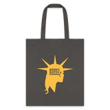 Liberty Head | Tote Bag - charcoal