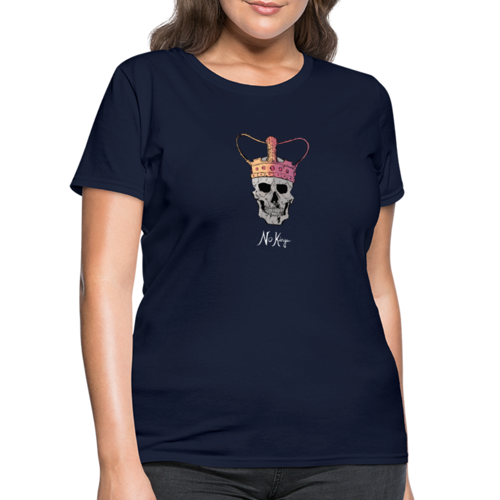 No Kings | Women's Tee - navy