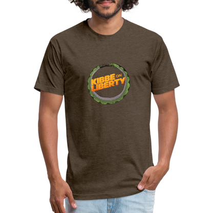 Kibbe on Liberty | Men's Tee - heather espresso