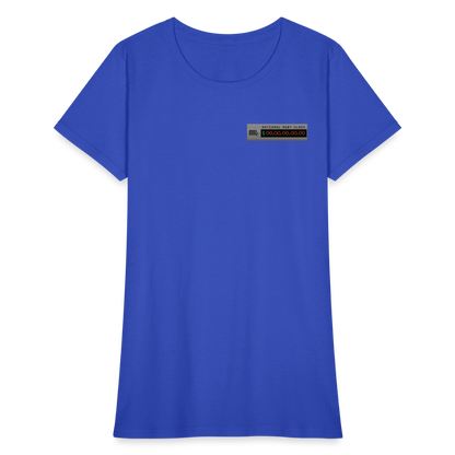 National Debt Clock | Women's Tee - royal blue