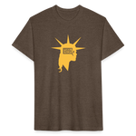 Liberty Head | Men's Tee - heather espresso