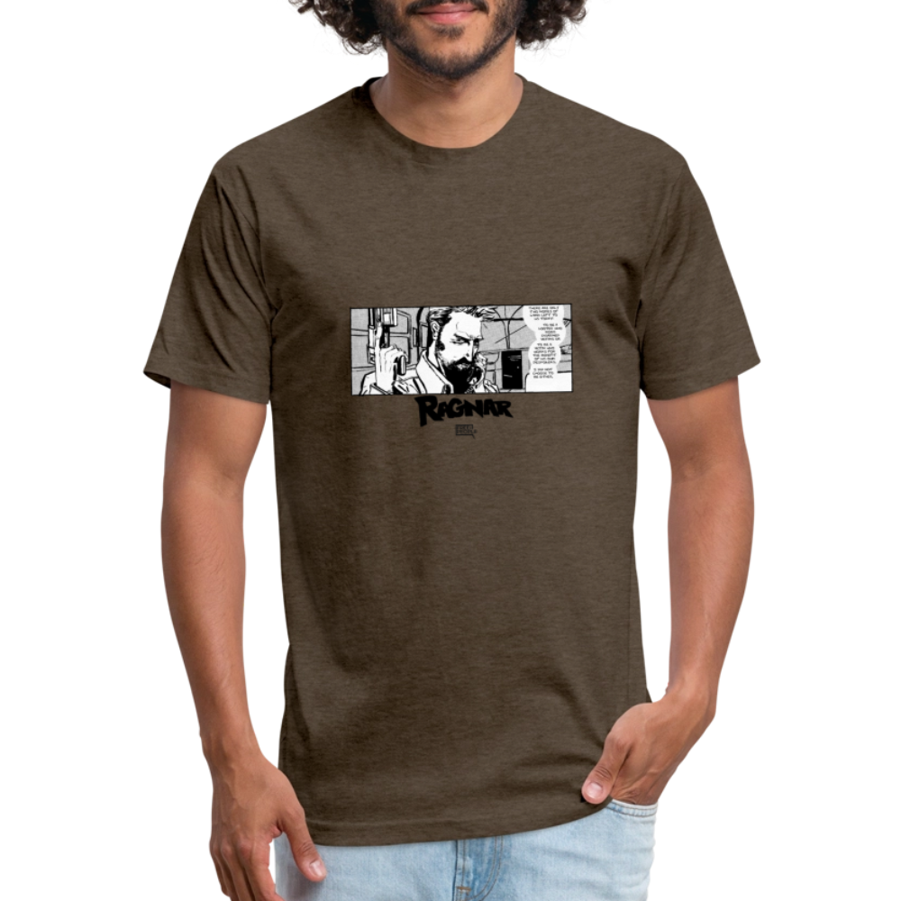 Ragnar Comic | Men's Tee - heather espresso