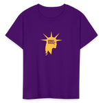 Liberty Head | Youth Tee - purple