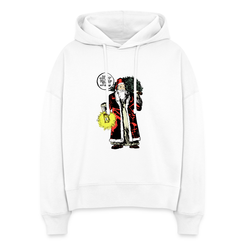 2021 Santa | Women's Hoodie - white