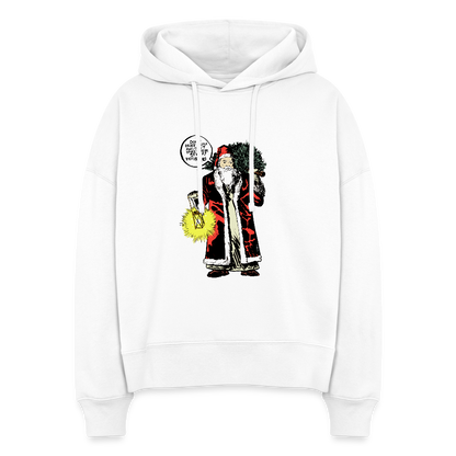 2021 Santa | Women's Hoodie - white