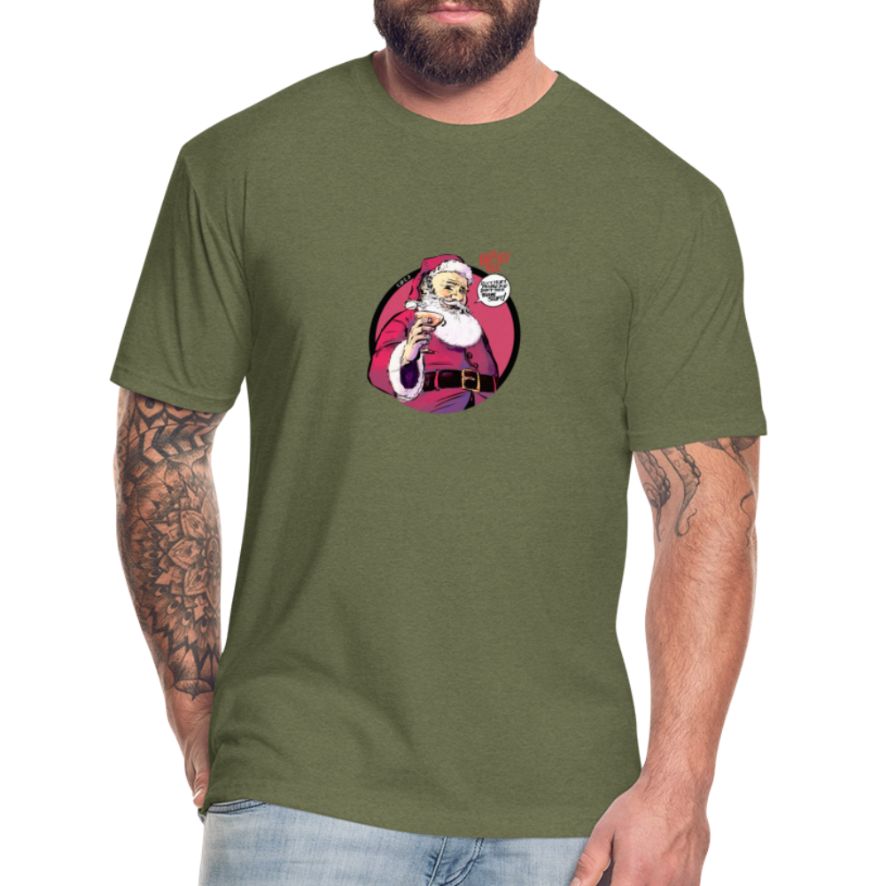 2023 Santa | Men's Tee - heather military green