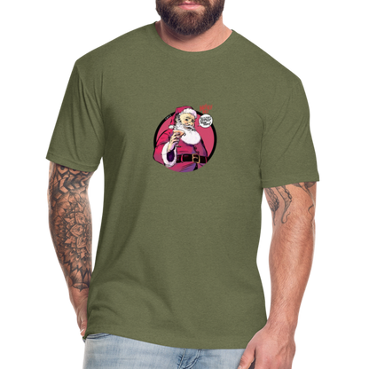 2023 Santa | Men's Tee - heather military green