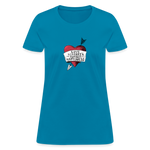 Love, Liberty | Women's Tee - turquoise