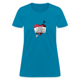 Love, Liberty | Women's Tee - turquoise