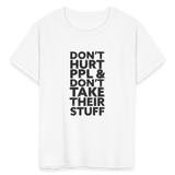 Don't Hurt People | Youth Tee - white