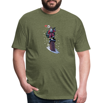 2024 Santa | Men's Tee - heather military green