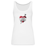 Love, Liberty | Women's Tank - white