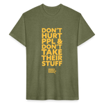 Don't Hurt People | Limited Edition | Men's Tee - heather military green