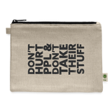 Don't Hurt People Carry Pouch - natural