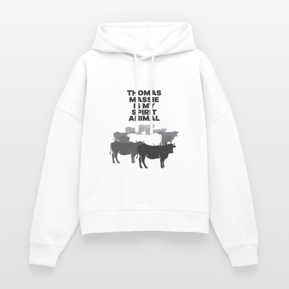 Thomas Massie Is My Spirit Animal | Women's Hoodie - white