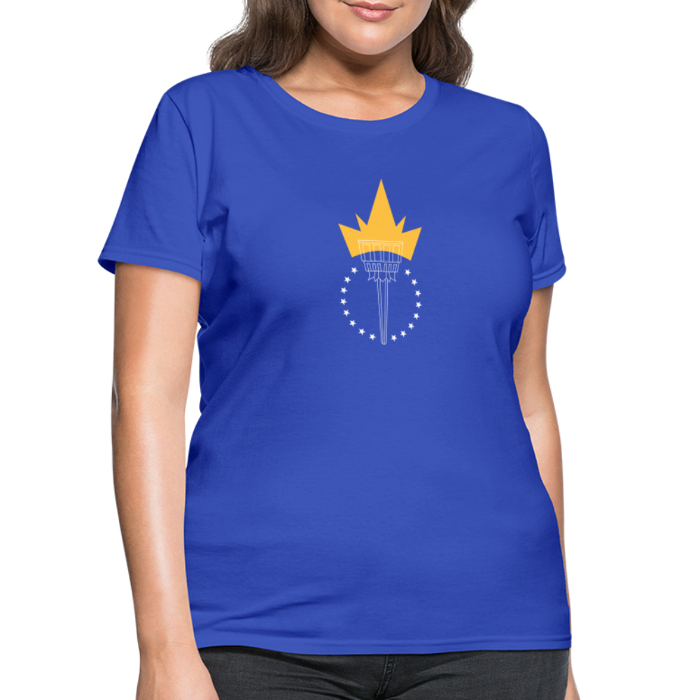 Freedom Torch | Women's Tee - royal blue