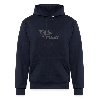 Fight the Power | Pullover Hoodie - navy