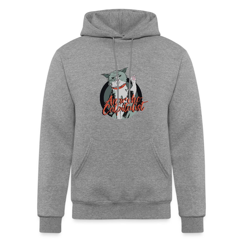 Anarcho-Catpitalist | Pullover Hoodie - heather gray