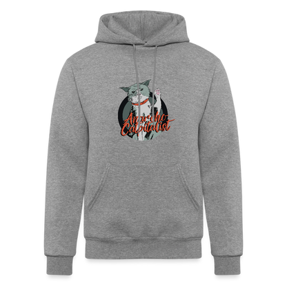 Anarcho-Catpitalist | Pullover Hoodie - heather gray