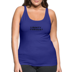 Liberty Curious? | Women's Tank - royal blue