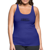 Liberty Curious? | Women's Tank - royal blue