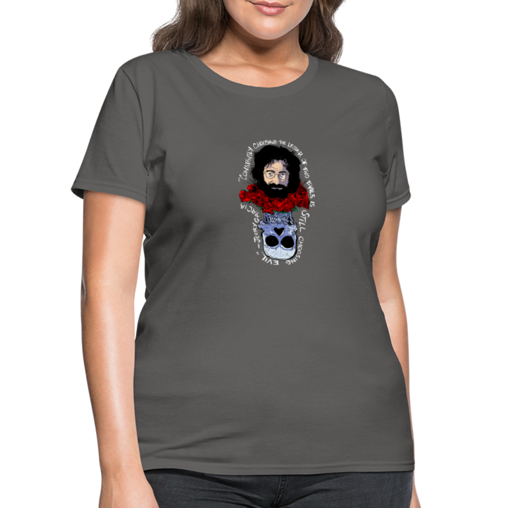 Jerry Garcia | Women's Tee - charcoal