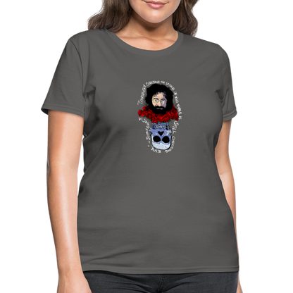 Jerry Garcia | Women's Tee - charcoal