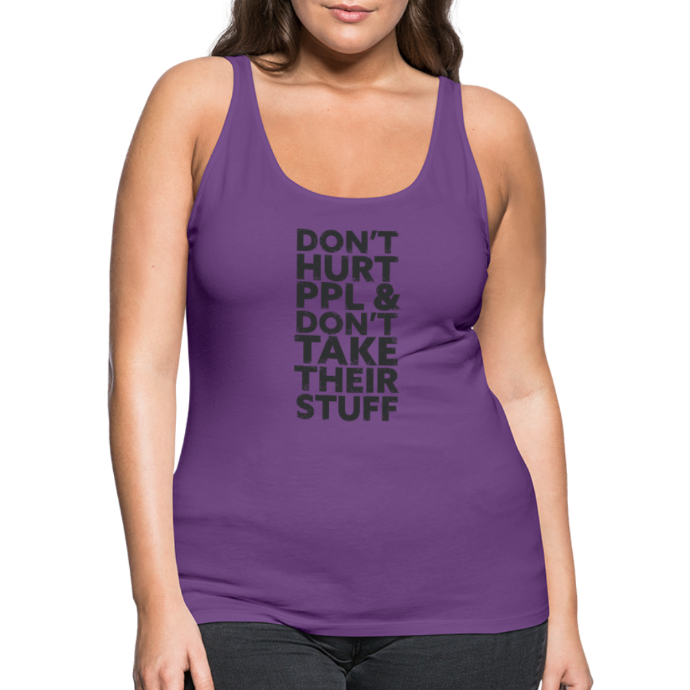 Don't Hurt People | Women's Tank - purple