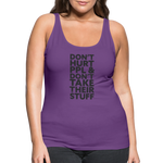 Don't Hurt People | Women's Tank - purple